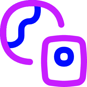 Passport Globe Icon from Flex Neon - Free Set
