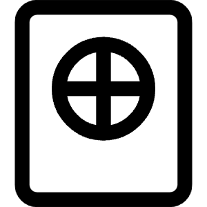 Passport Icon from Core Line - Free Set