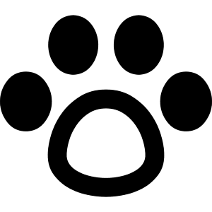 Pet Paw Icon from Flex Remix - Free Set