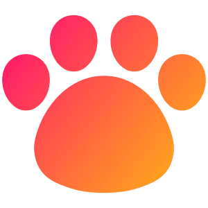 Pet Paw Icon from Plump Gradient - Free Set