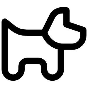 Pets Allowed Icon from Core Line - Free Set