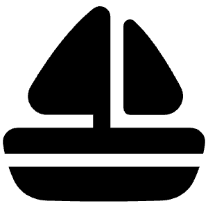 Sail Ship Icon from Plump Solid - Free Set