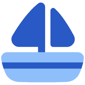 Sail Ship Icon from Plump Flat - Free Set