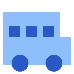 School Bus Side Icon from Sharp Flat - Free Set