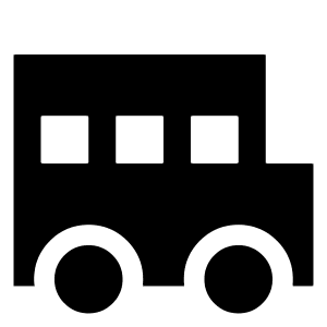 School Bus Side Icon from Sharp Solid - Free Set