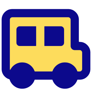 School Bus Side Icon from Core Pop - Free Set
