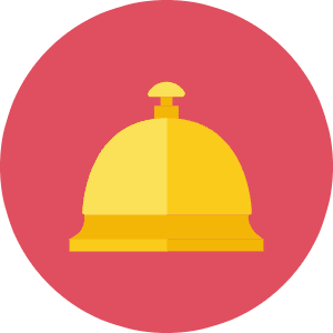 Service Bell Icon from Kameleon Colors - Free Set