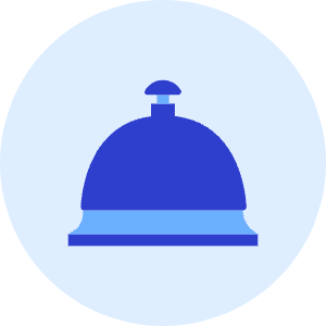 Service Bell Icon from Kameleon Duo - Free Set