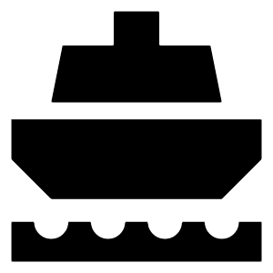 Ship Icon from Sharp Solid - Free Set