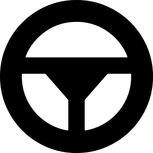 Steering Wheel Icon from Core Solid - Free Set