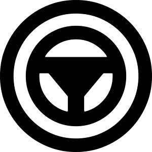 Steering Wheel Icon from Core Remix - Free Set