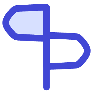 Street Sign Icon from Flex Duo - Free Set