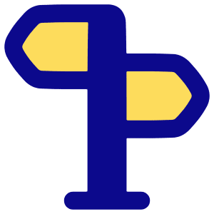 Street Sign Icon from Plump Pop - Free Set