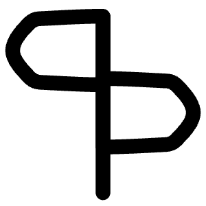 Street Sign Icon from Flex Line - Free Set