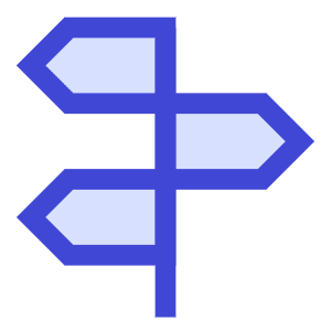 Street Sign Icon from Sharp Duo - Free Set