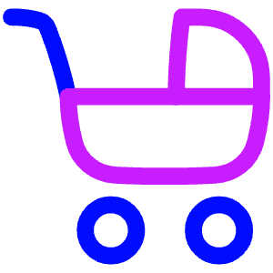 Stroller Icon from Plump Neon - Free Set