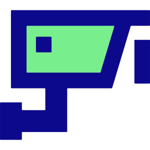 Surveillance Camera Icon from Sharp Pop - Free Set
