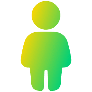 Toilet Man Icon from Plump Gradient - Free Set