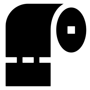 Toilet Paper Icon from Sharp Solid - Free Set