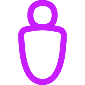 Toilet Sign Man Icon from Flex Neon - Free Set
