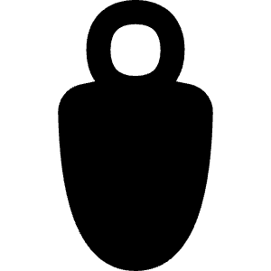 Toilet Sign Man Icon from Flex Remix - Free Set