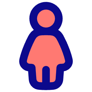 Toilet Women Icon from Plump Pop - Free Set