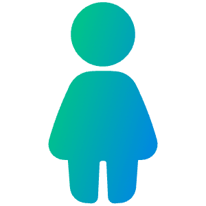 Toilet Women Icon from Plump Gradient - Free Set