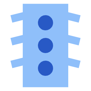 Traffic Light Icon from Sharp Flat - Free Set