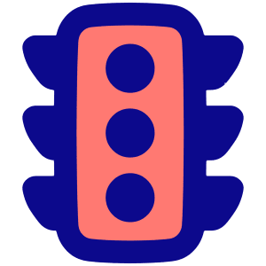 Traffic Light Icon from Plump Pop - Free Set