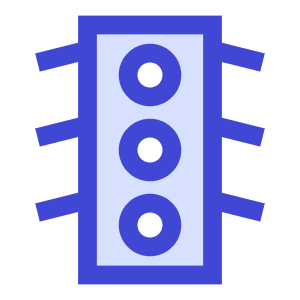 Traffic Light Icon from Sharp Duo - Free Set