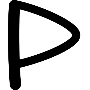 Triangle Flag Icon from Flex Remix - Free Set