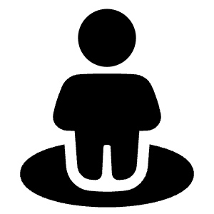 User Pin Icon from Plump Solid - Free Set