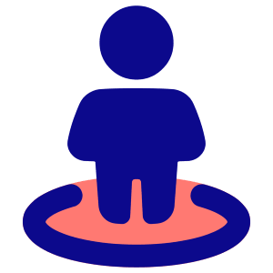 User Pin Icon from Plump Pop - Free Set
