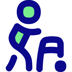 Walker Icon from Flex Pop - Free Set