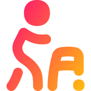 Walker Icon from Flex Gradient - Free Set
