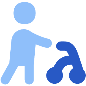 Walker Icon from Flex Flat - Free Set