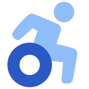 Wheelchair 2 Icon from Plump Flat - Free Set