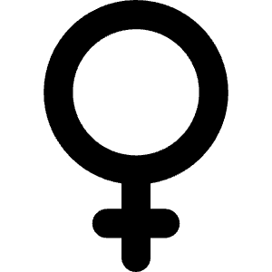 Woman Symbol Icon from Core Solid - Free Set