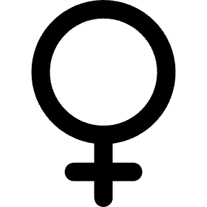 Woman Symbol Icon from Core Remix - Free Set