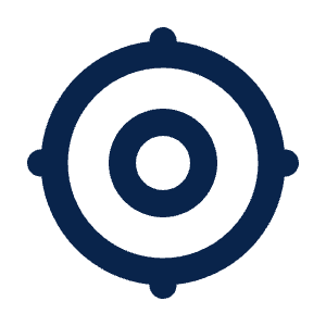 Aiming 2 Line Icon from Mingcute Line Set