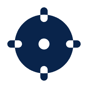 Aiming Fill Icon from Mingcute Fill Set