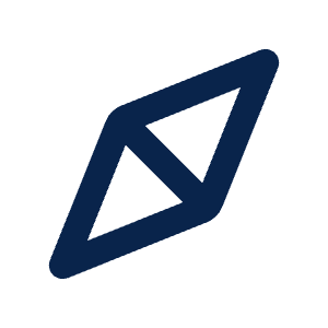 Compass 3 Line Icon from Mingcute Line Set