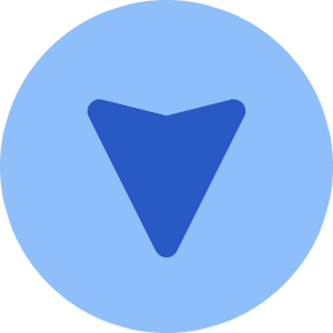 Compass South Icon from Core Flat Set