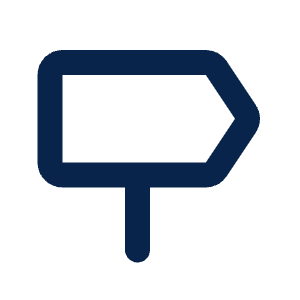 Directions 2 Line Icon from Mingcute Line Set