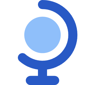 Globe Icon from Core Flat Set