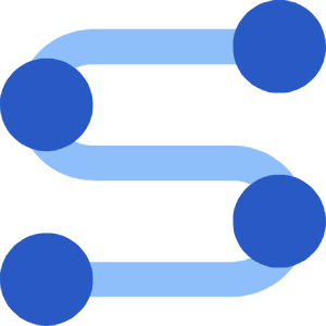 Journey Route Icon from Core Flat Set
