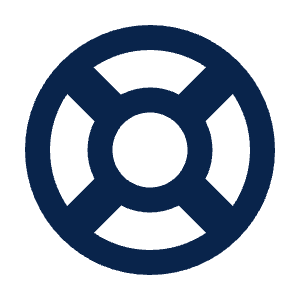 Lifebuoy Line Icon from Mingcute Line Set