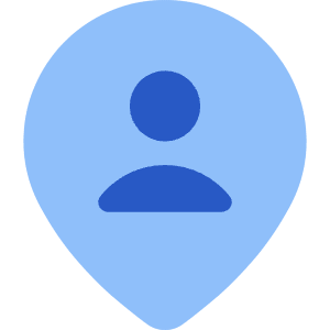 Location Person Pin Icon from Core Flat Set