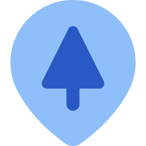 Location Pin Park Icon from Core Flat Set