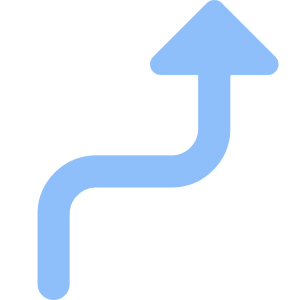 Navigation Arrow Turn Sharp Right Icon from Core Flat Set